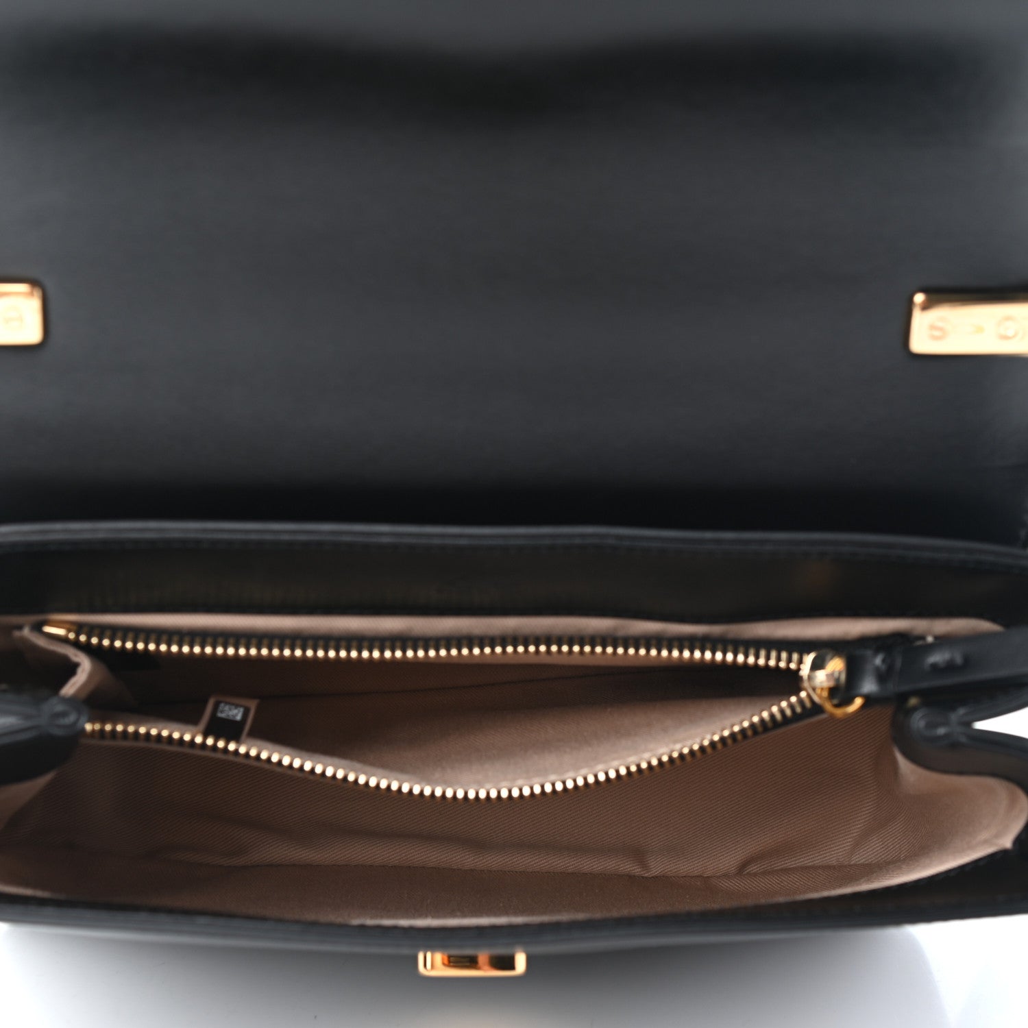 Chloe Calfskin Small C Double Carry Black 5 of 9
