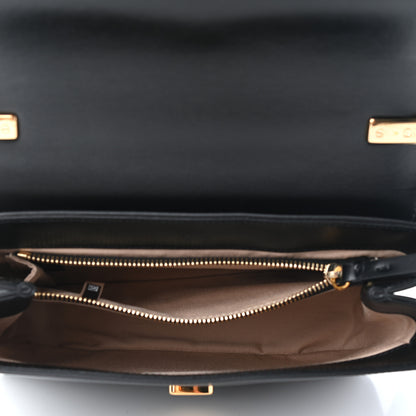Chloe Calfskin Small C Double Carry Black 5 of 9