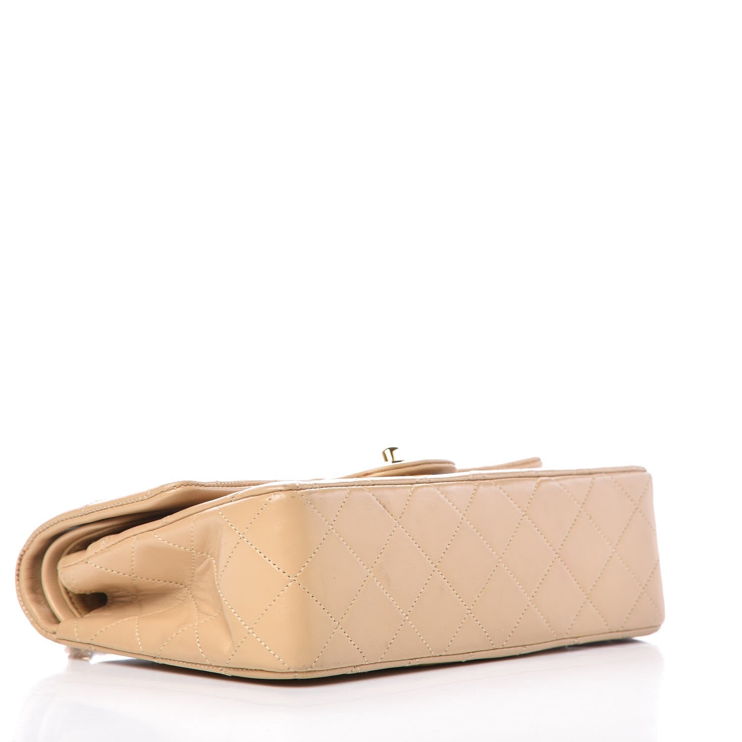 Chanel Lambskin Quilted Small Double Flap Beige 5 of 25