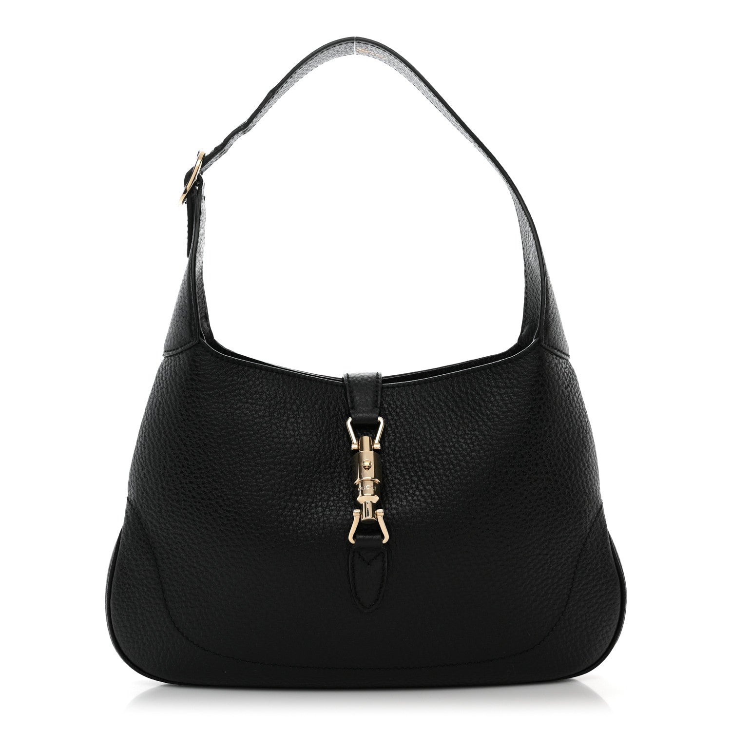Gucci Calfskin Small Jackie O Hobo Black 1 of 10