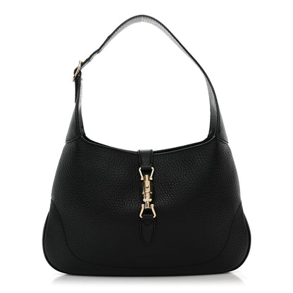 Gucci Calfskin Small Jackie O Hobo Black 1 of 10