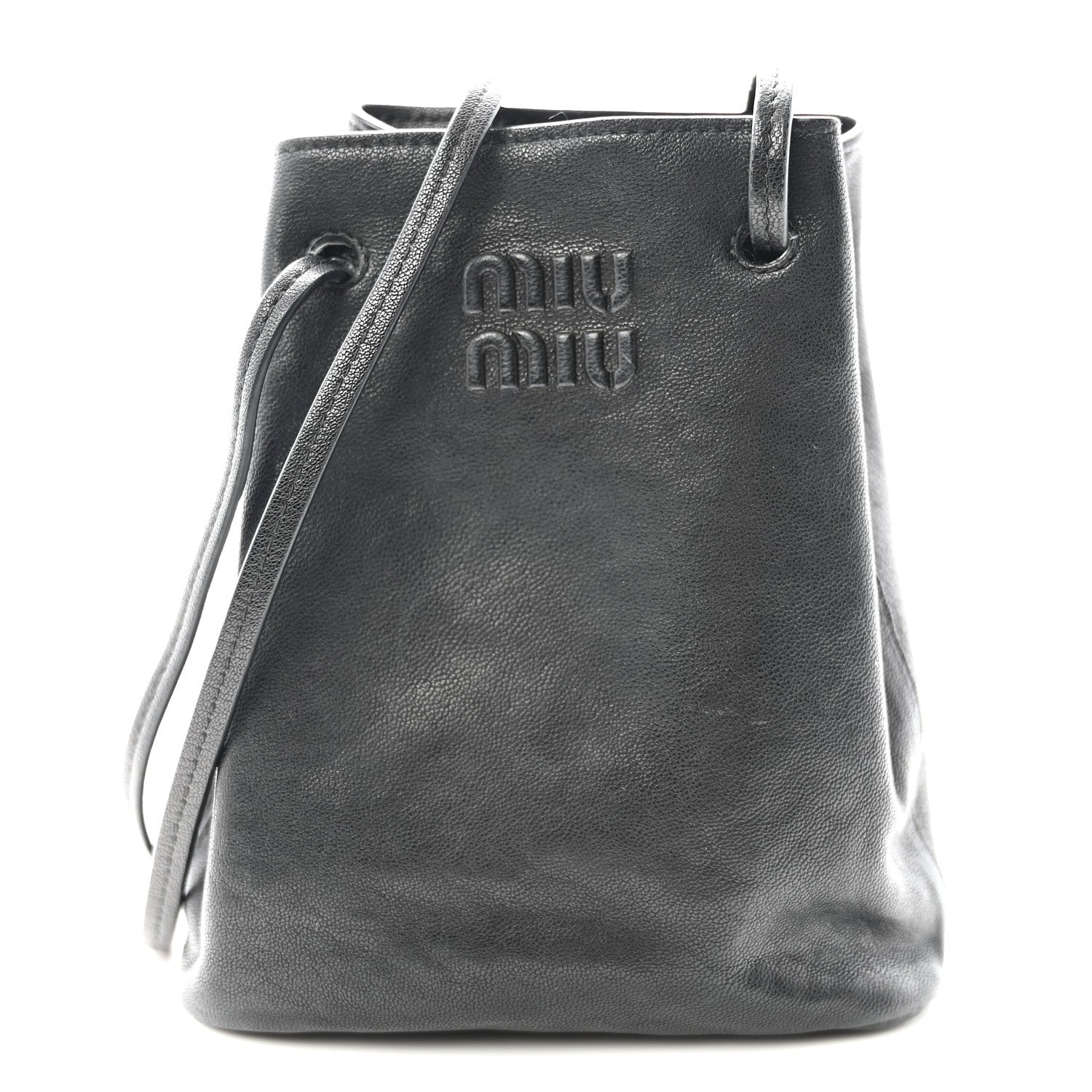 Miu Miu Nappa Mini Bag Black 1 of 9