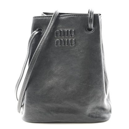 Miu Miu Nappa Mini Bag Black 1 of 9