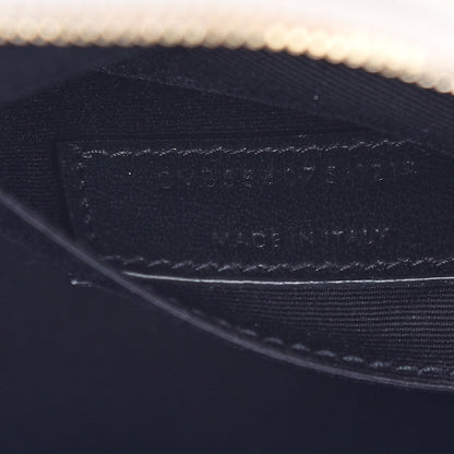Saint Laurent Lambskin Matelasse Monogram Toy Vicky Camera Bag White 7 of 11