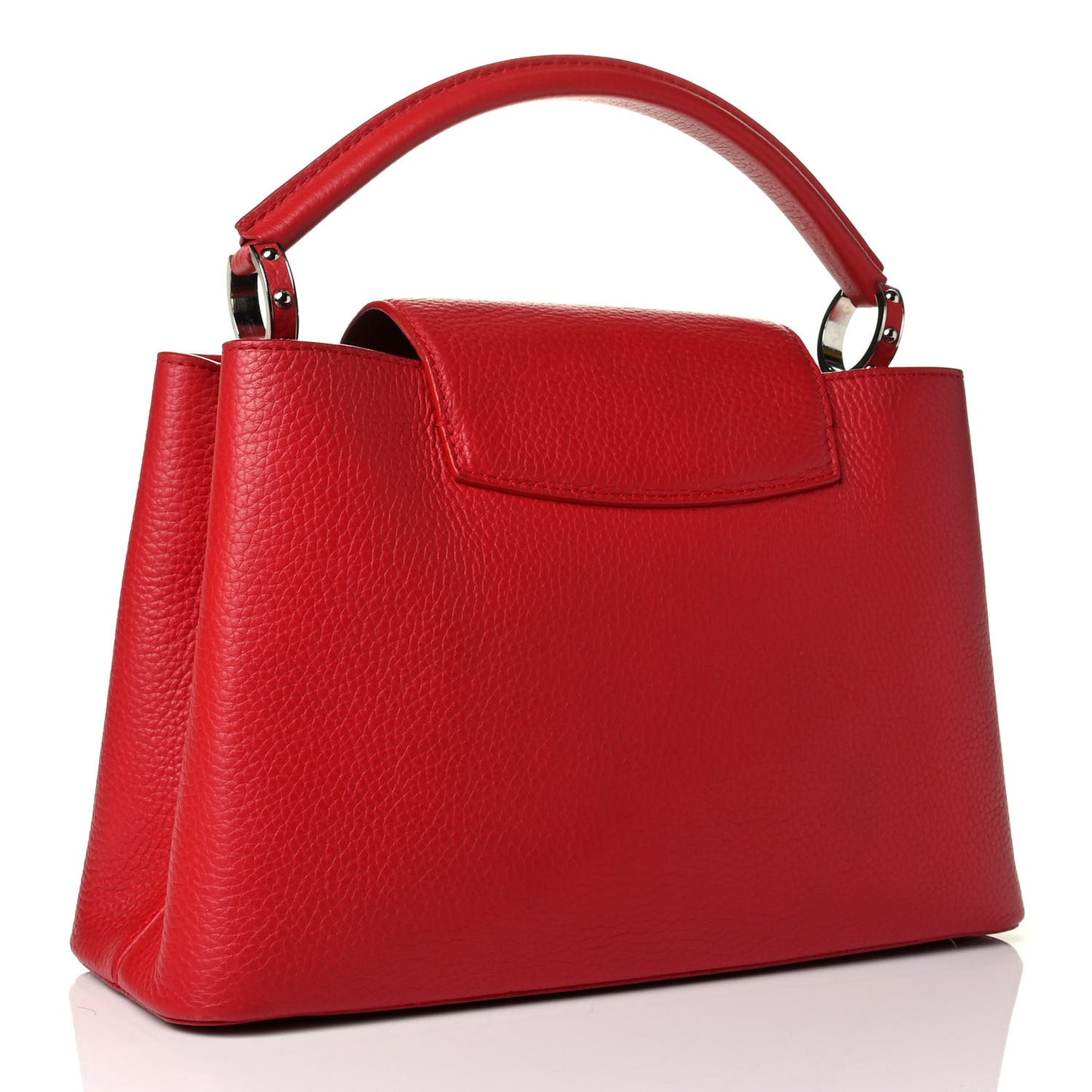 Taurillon Capucines PM Rubis