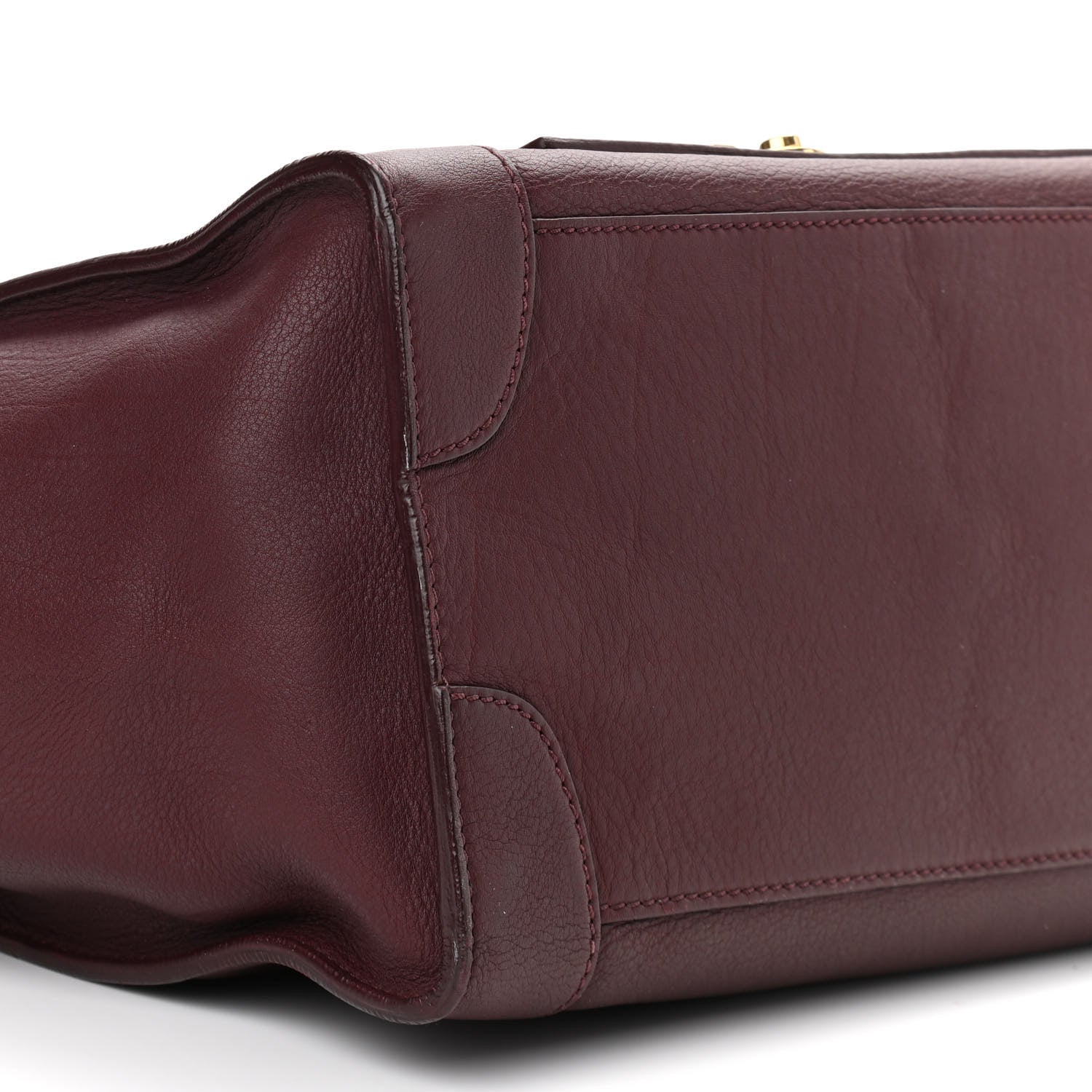 Celine Smooth Calfskin Mini Envelope Luggage Burgundy 7 of 8