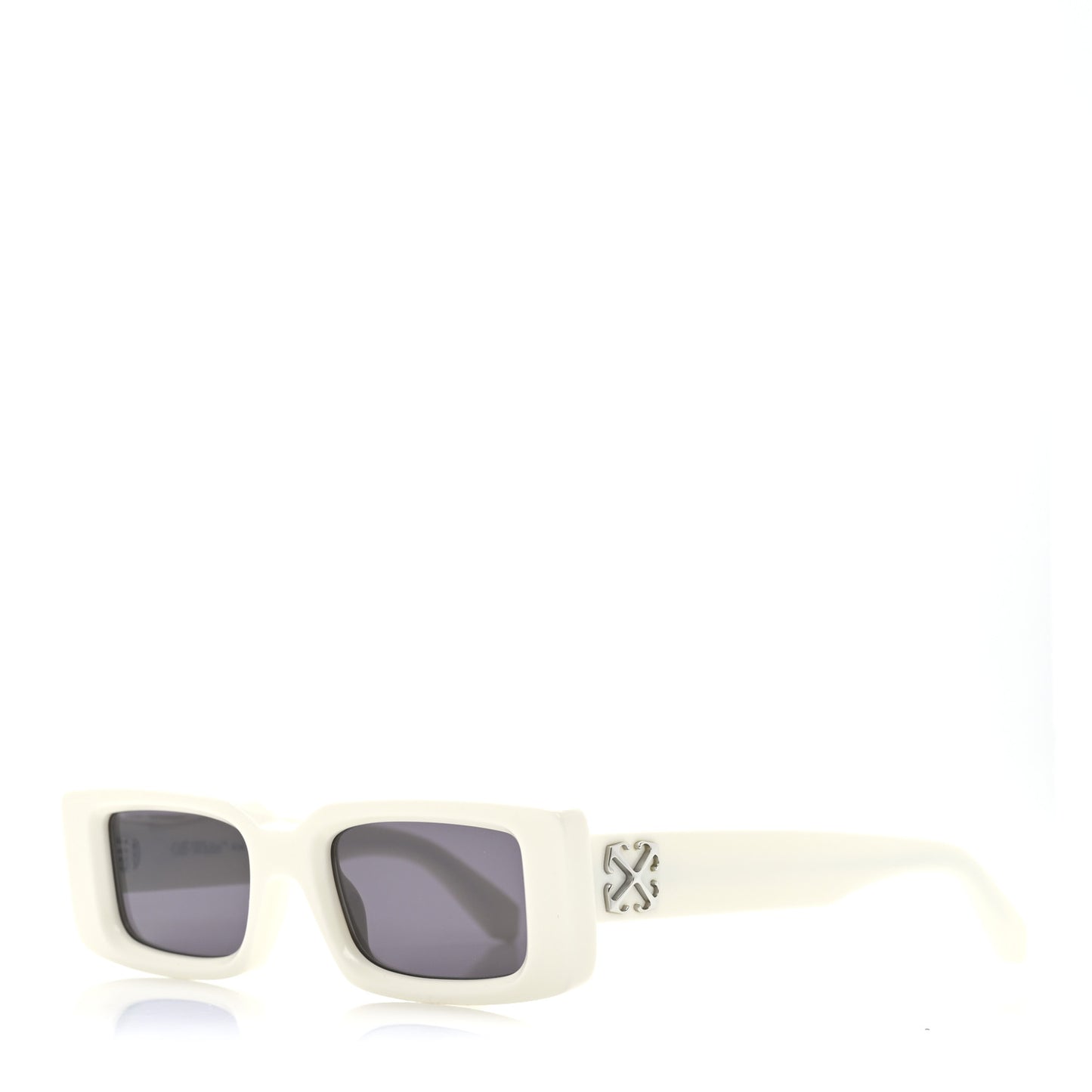 Acetate Arthur Square Sunglasses OBR1127 White