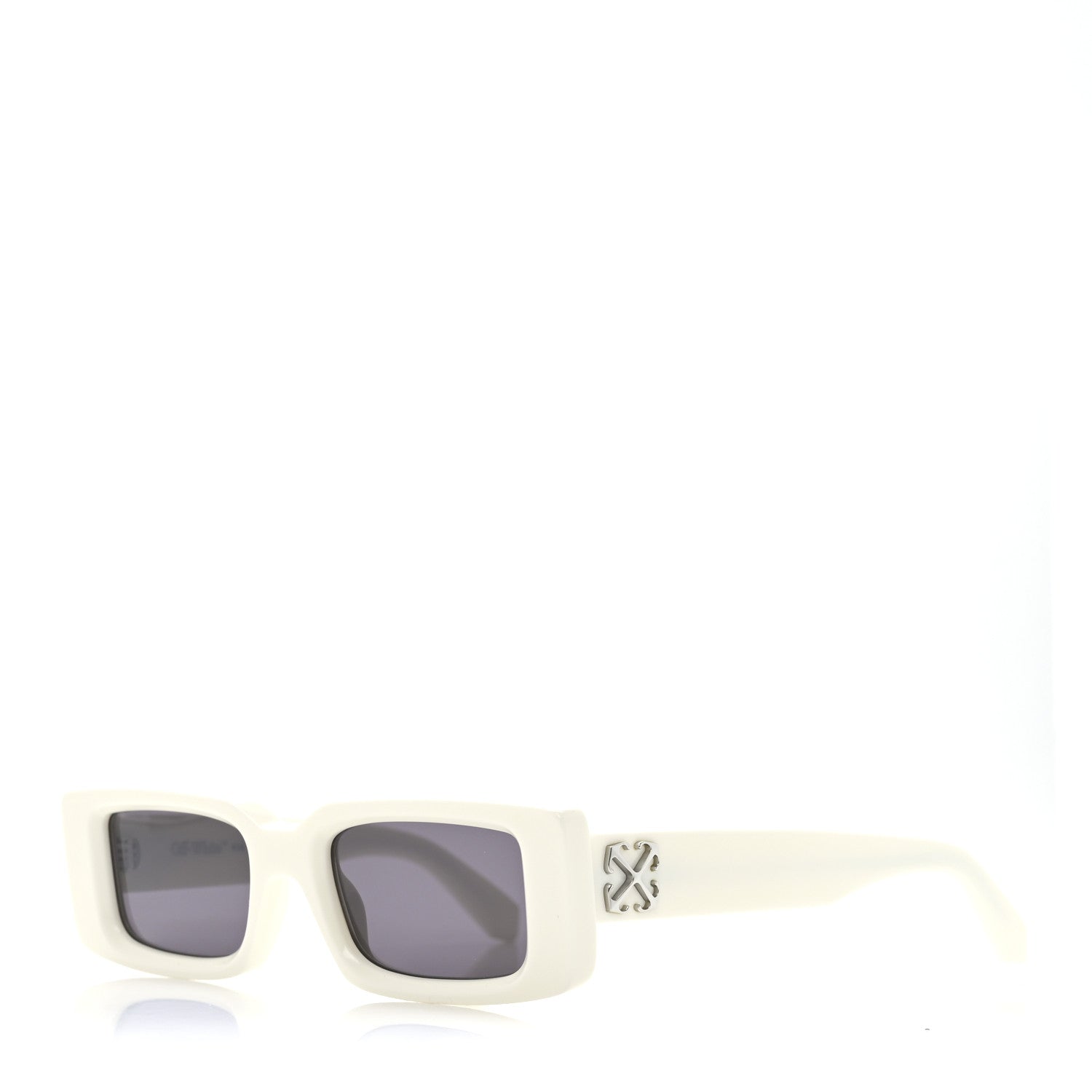 Off-White Acetate Arthur Square Sunglasses OBR1127 White 1 of 7
