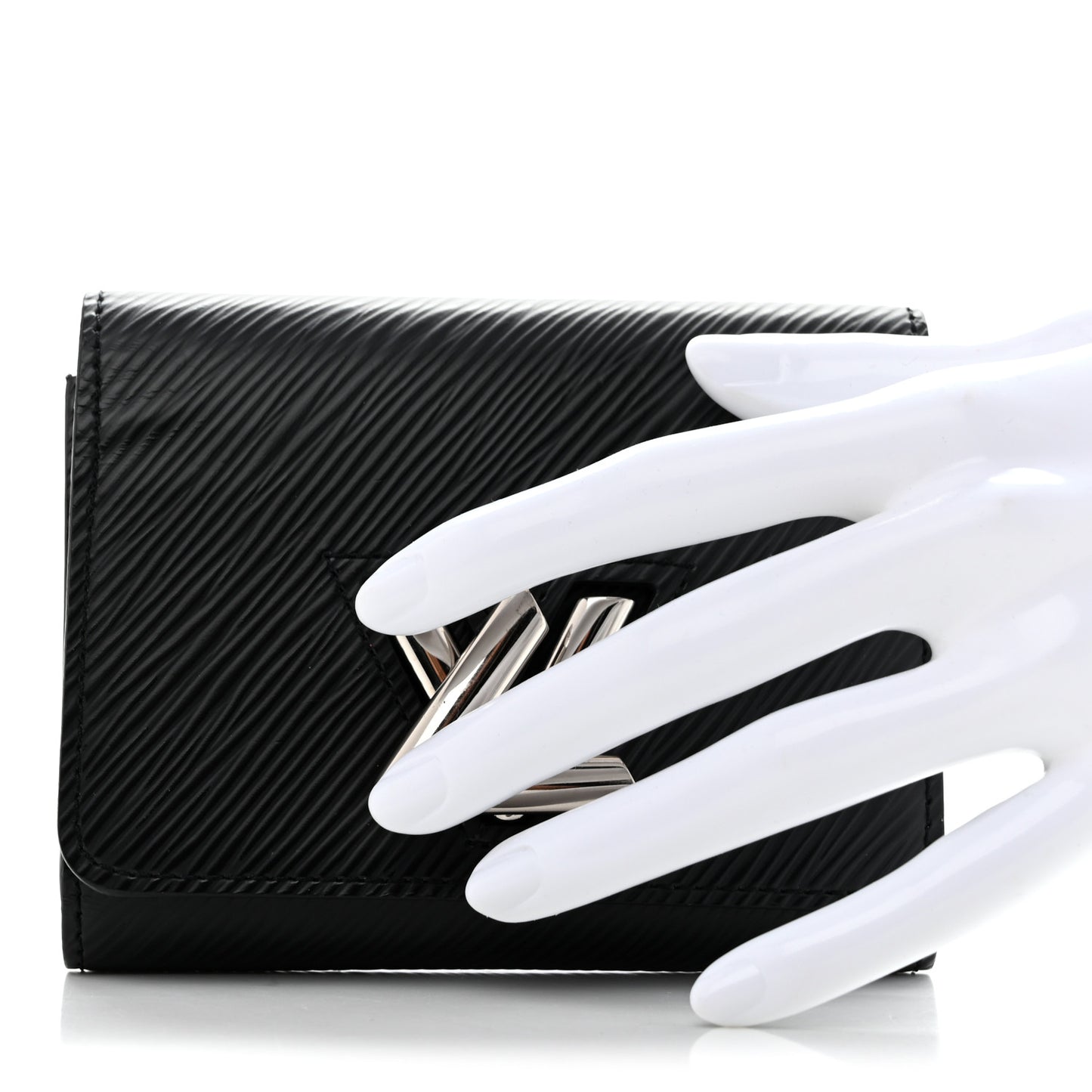 Epi Twist Compact Wallet Black