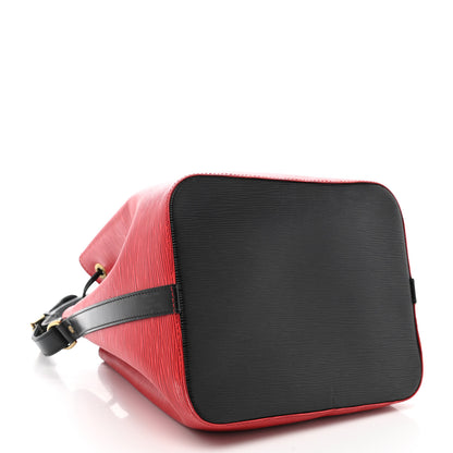 Louis Vuitton Epi Petit Noe Red Black 4 of 10