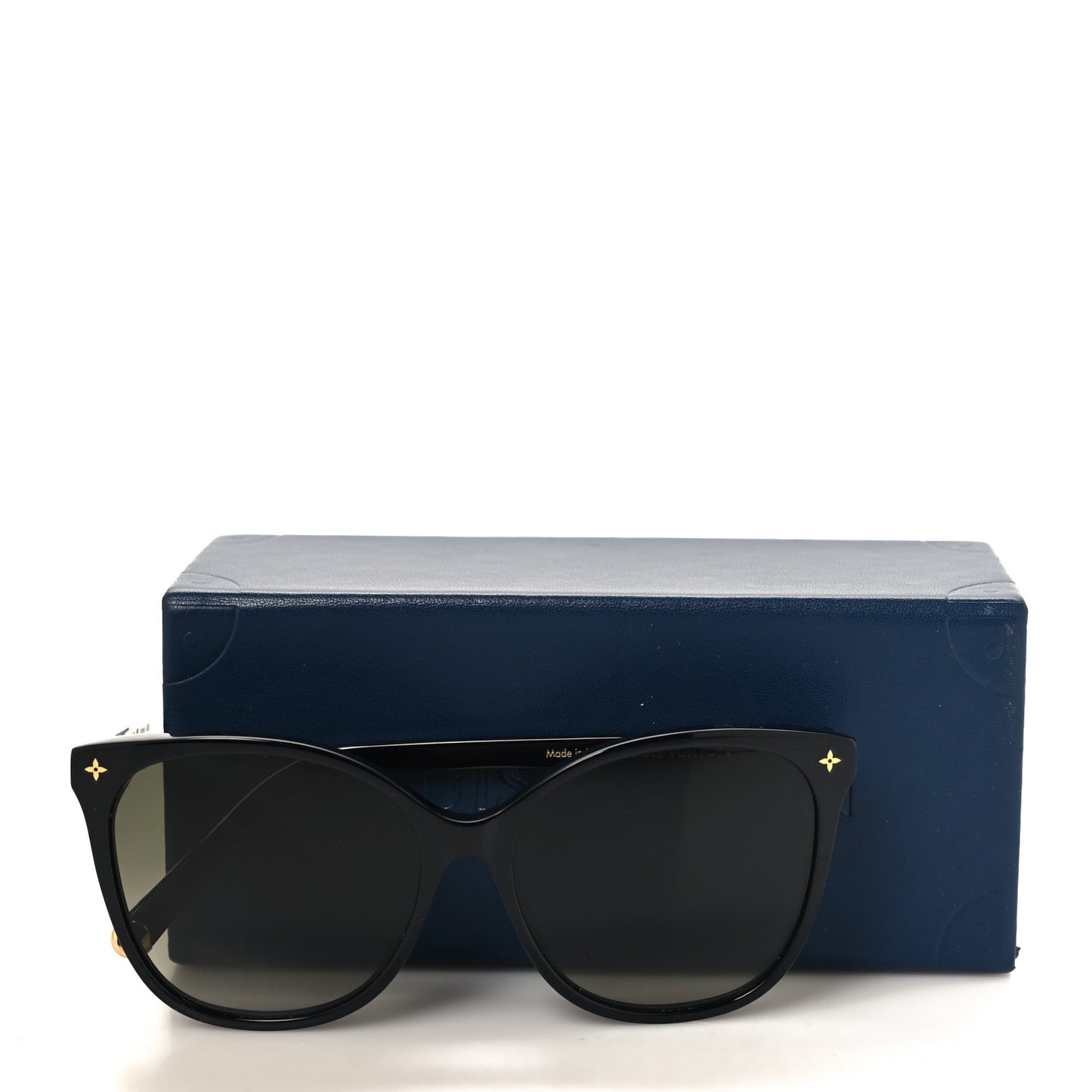 Acetate My Monogram Light Cat Eye Sunglasses Z1657E Black