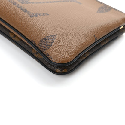 Louis Vuitton Reverse Monogram Giant Double Zip Pochette 12 of 16