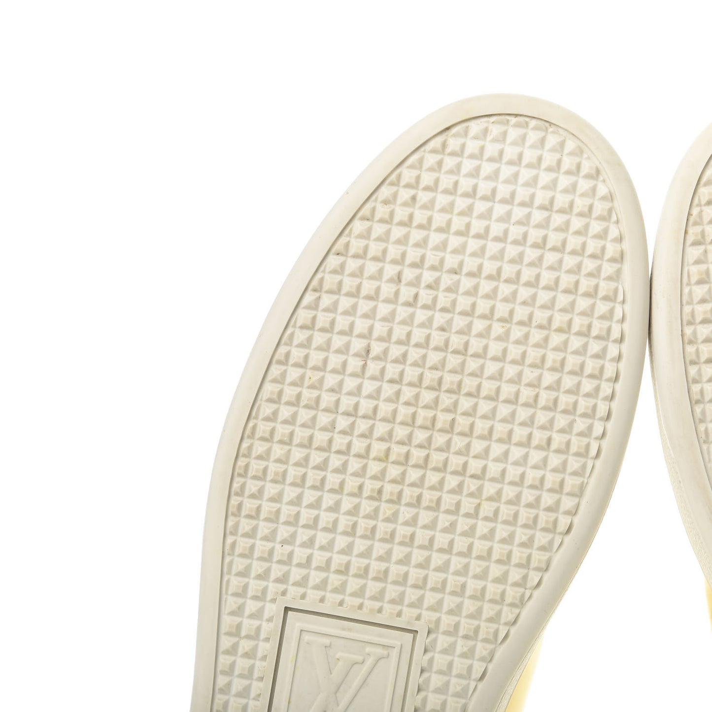 Metallic Calfskin Frontrow Sneakers 36.5 Gold