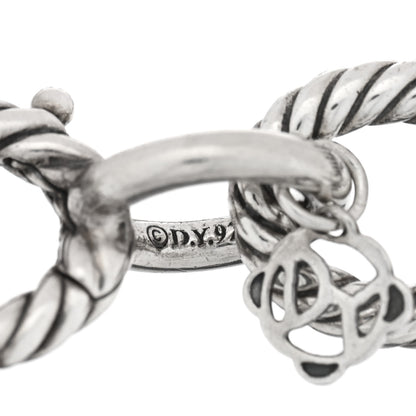 David Yurman Sterling Silver 13mm Large Oval Link Bracelet 3 of 3
