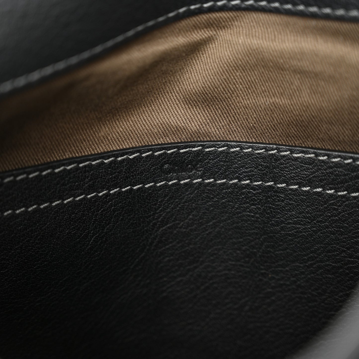 Calfskin Medium Marcie Round Crossbody Bag Black