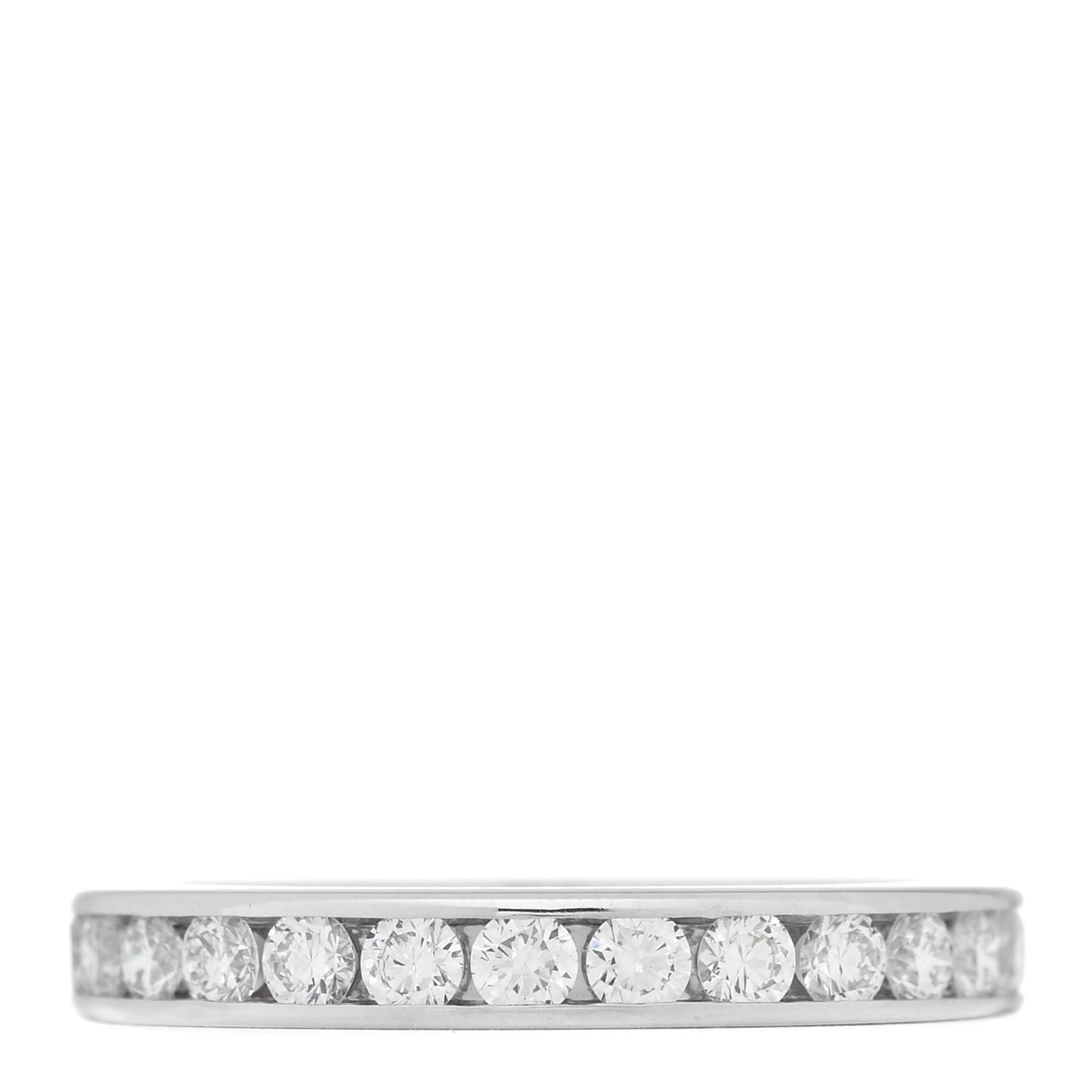 Platinum Diamond 3mm Wedding Band Ring 50 5.5