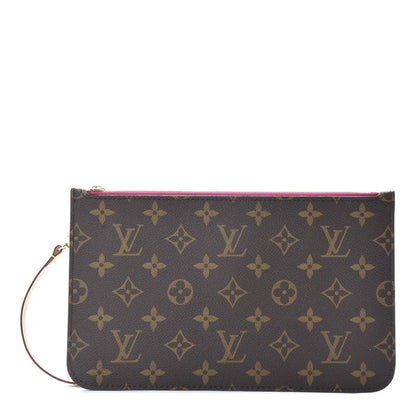 Louis Vuitton Monogram Neverfull MM GM Pochette Pivoine 1 of 9