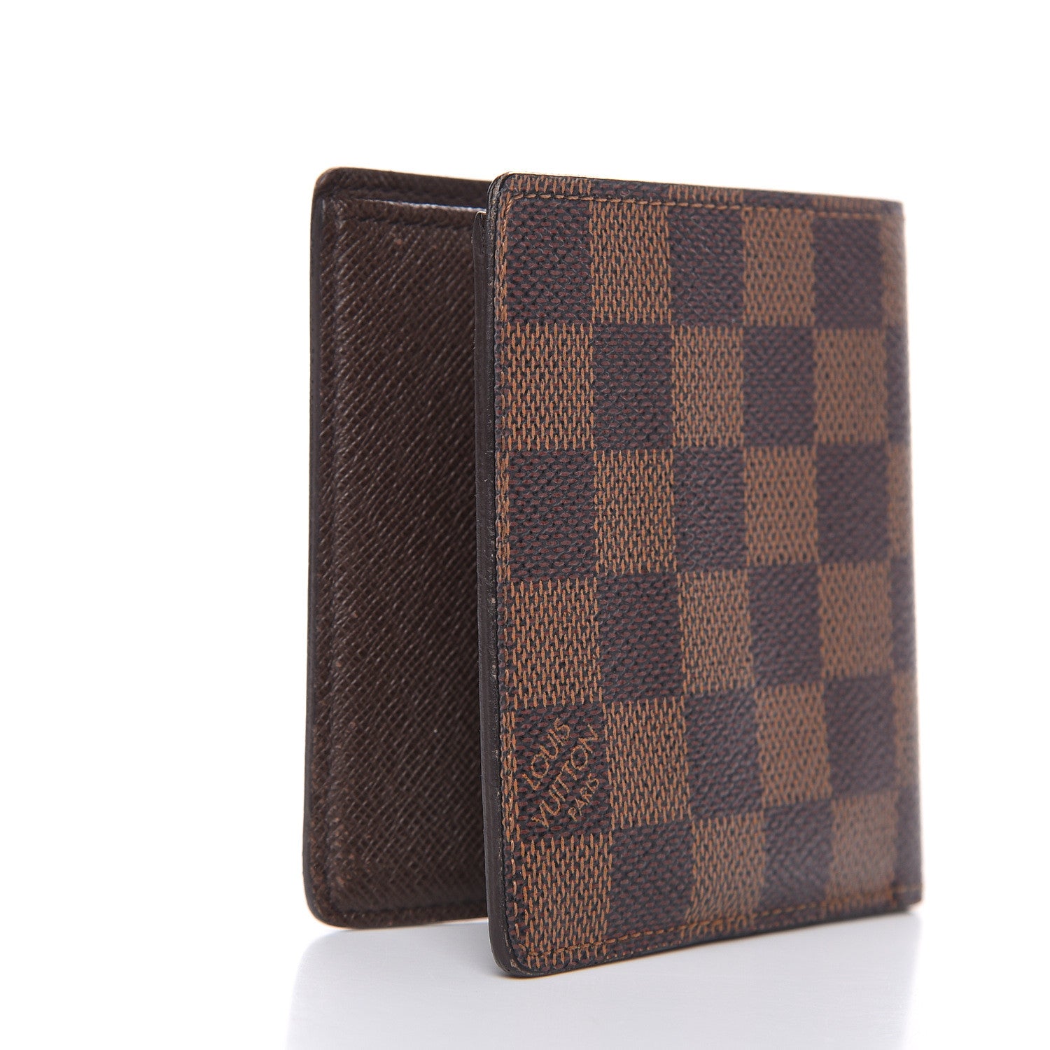 Louis Vuitton Damier Ebene Billfold Wallet 6 Credit Card Slots 3 of 10