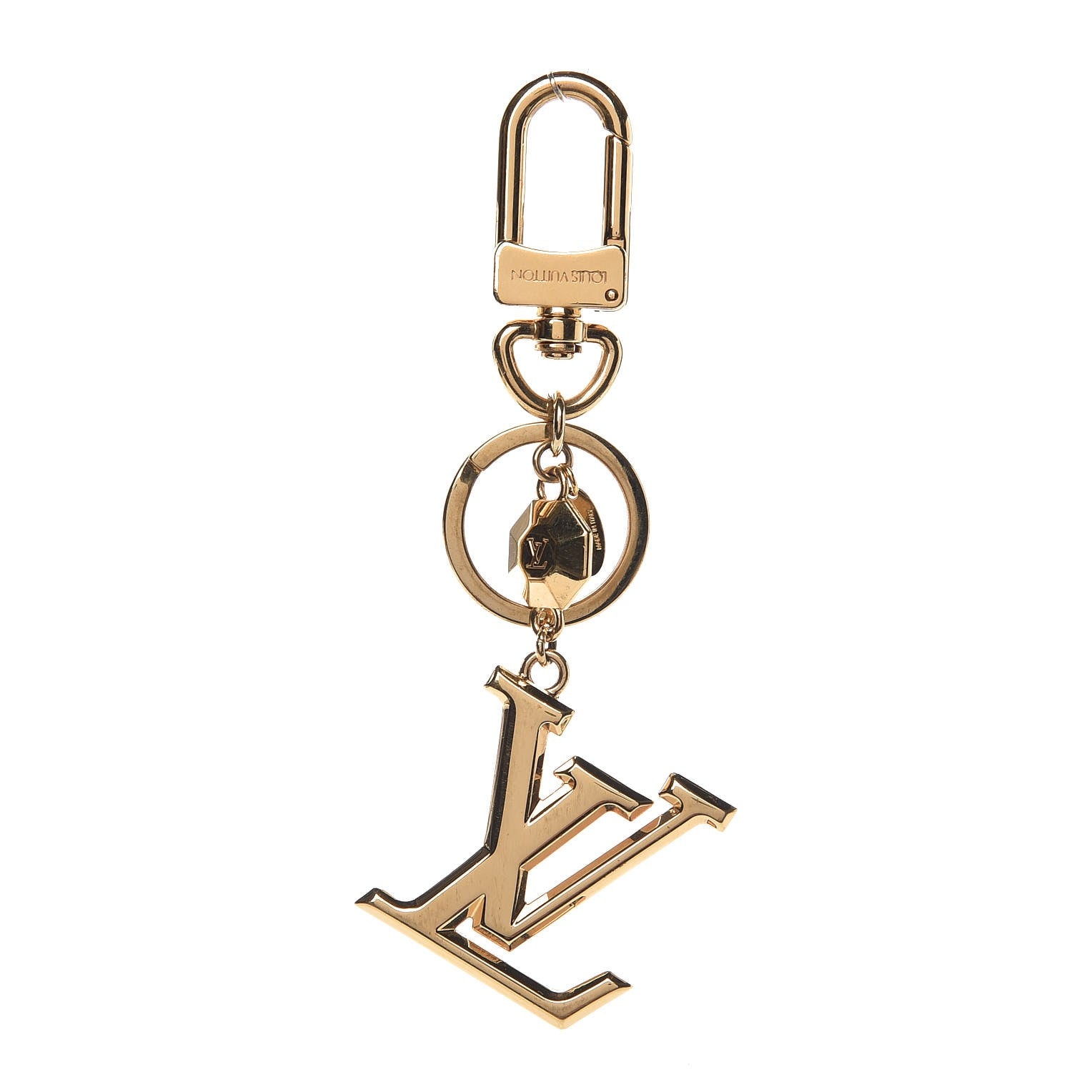 Louis Vuitton Initials LV Key Holder Gold 1 of 3