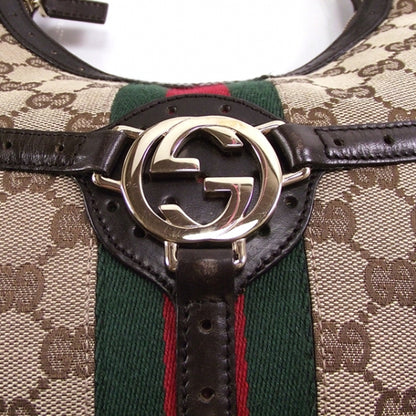 Gucci Monogram Signature Reins Shoulder Bag 7 of 11