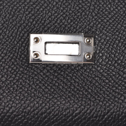 Hermes Epsom Kelly Sellier 25 Black 38 of 45