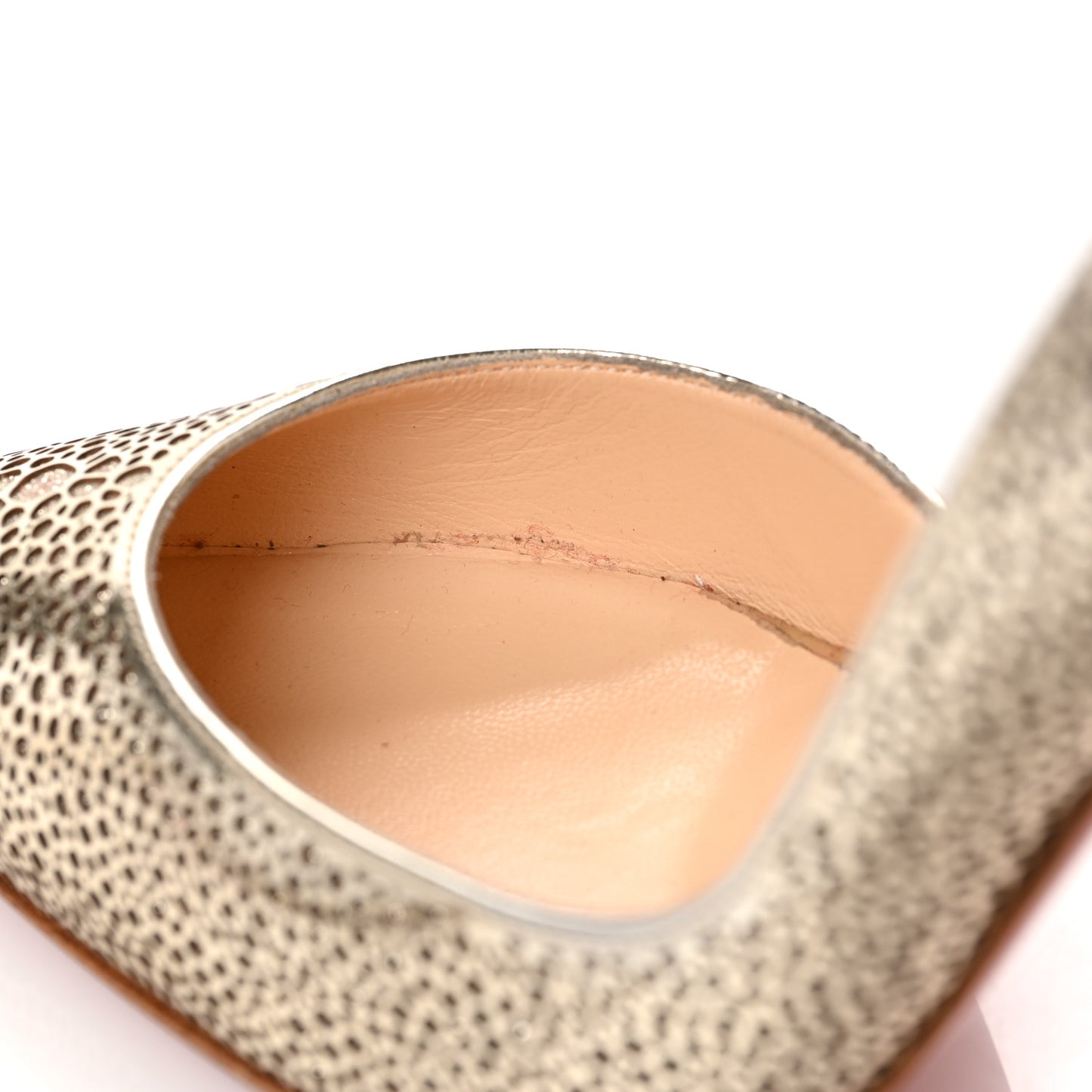 Patent Glitter Galupump 100 Pumps 37 Light Gold Ivory