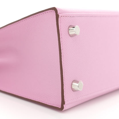 Hermes Epsom Kelly Sellier 25 Mauve Sylvestre 9 of 11