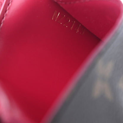 Louis Vuitton Monogram Zipped Card Holder Fuchsia 6 of 6