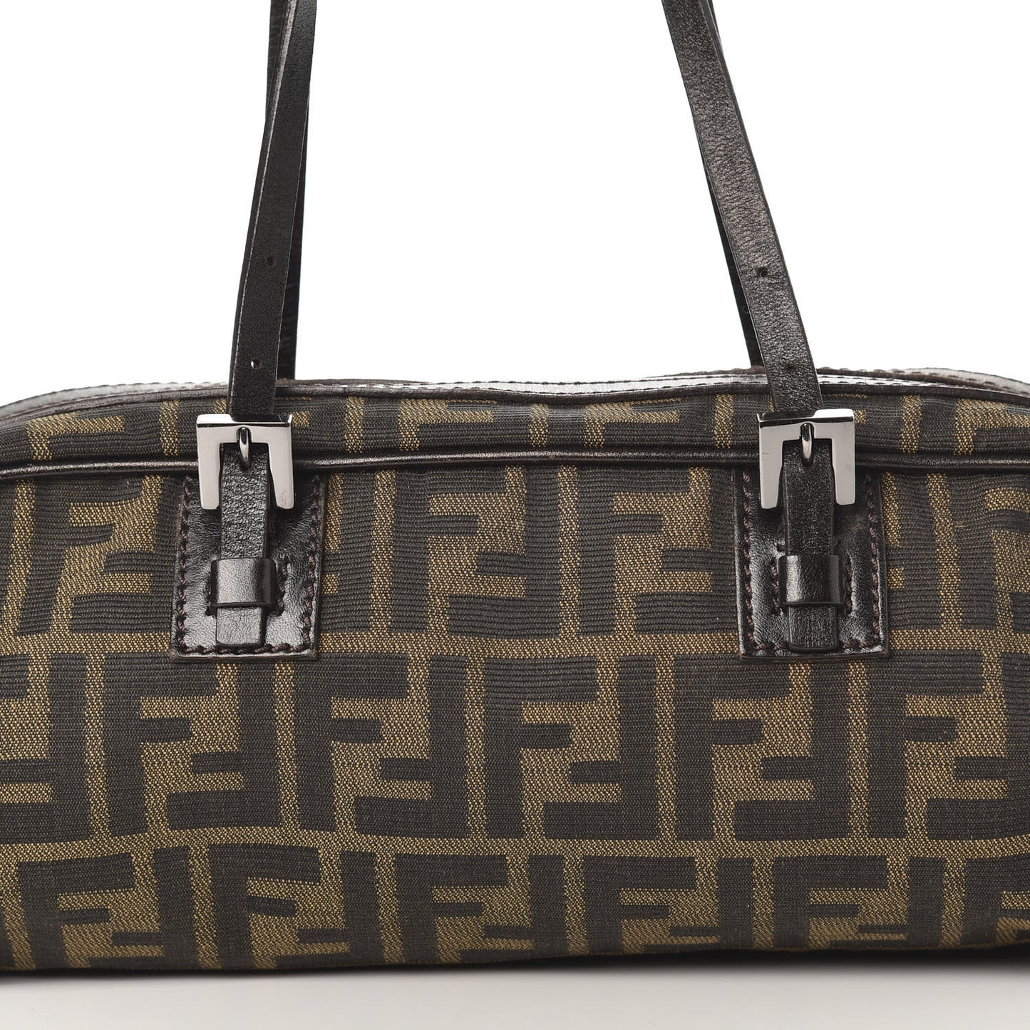 Zucca Small Buckle Tote Tobacco