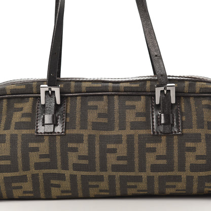 Fendi Zucca Small Buckle Tote Tobacco 12 of 12