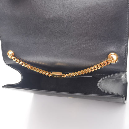 Saint Laurent Smooth Calfskin Medium Classic Monogram Kate Tassel Satchel Black 5 of 9