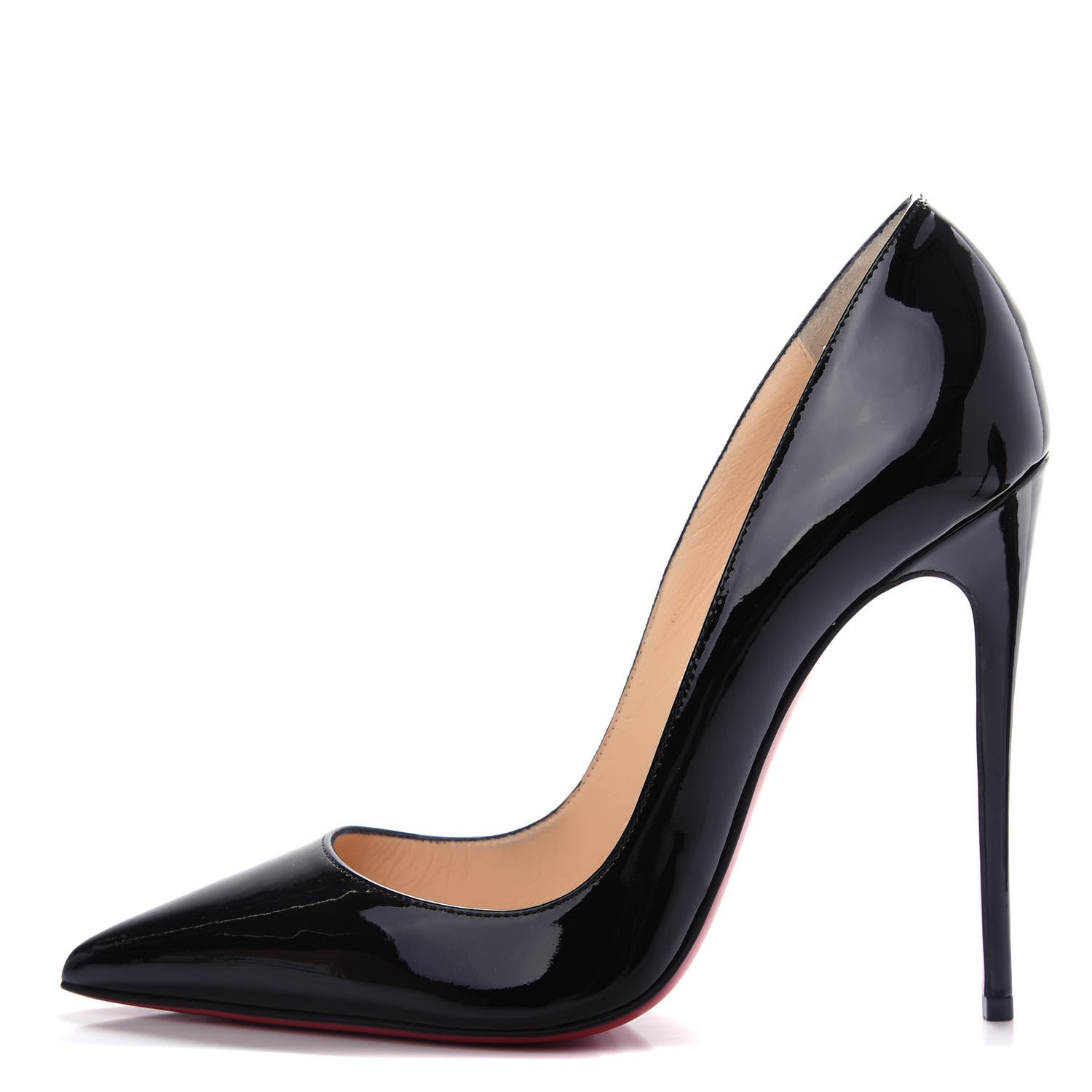 Christian Louboutin Patent So Kate 120 Pumps 38 Black 1 of 11