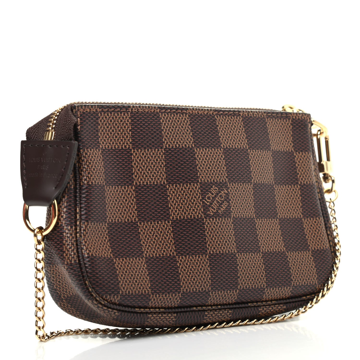 Louis Vuitton Damier Ebene Mini Pochette Accessories 3 of 7