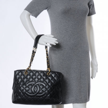 Chanel Caviar Grand Shopping Tote GST Black 2 of 7