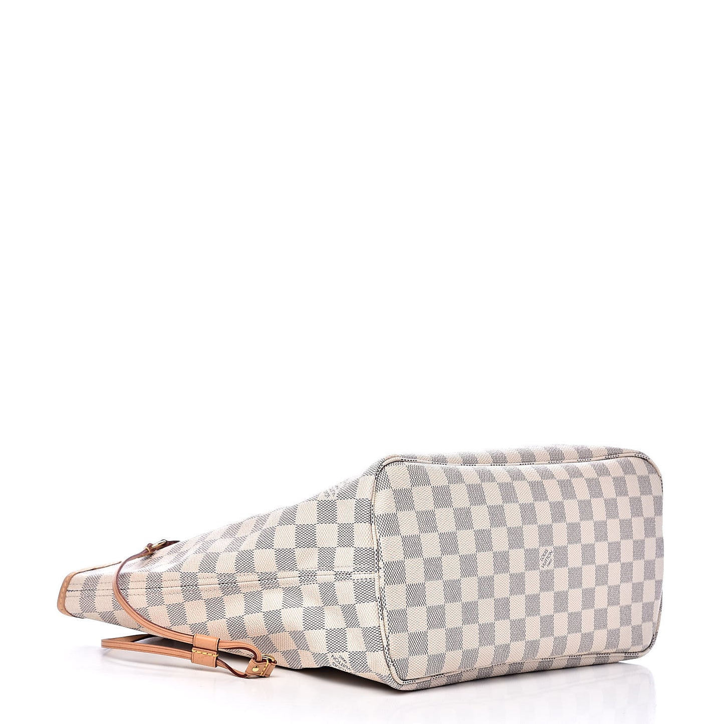 Damier Azur Neo Neverfull MM Rose Ballerine