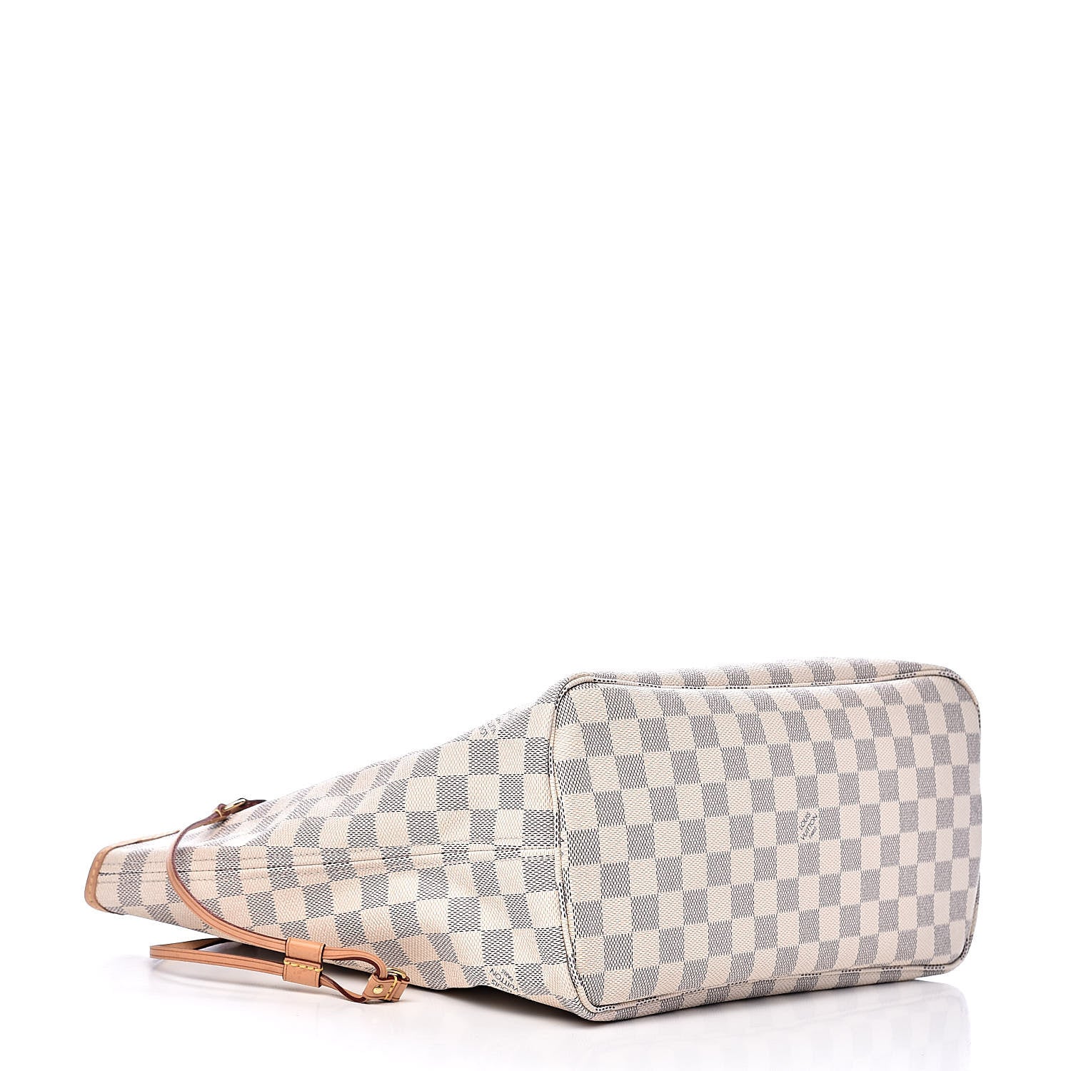 Louis Vuitton Damier Azur Neo Neverfull MM Rose Ballerine 5 of 13