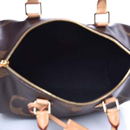 Louis Vuitton Reverse Monogram Giant Speedy Bandouliere 30 5 of 8