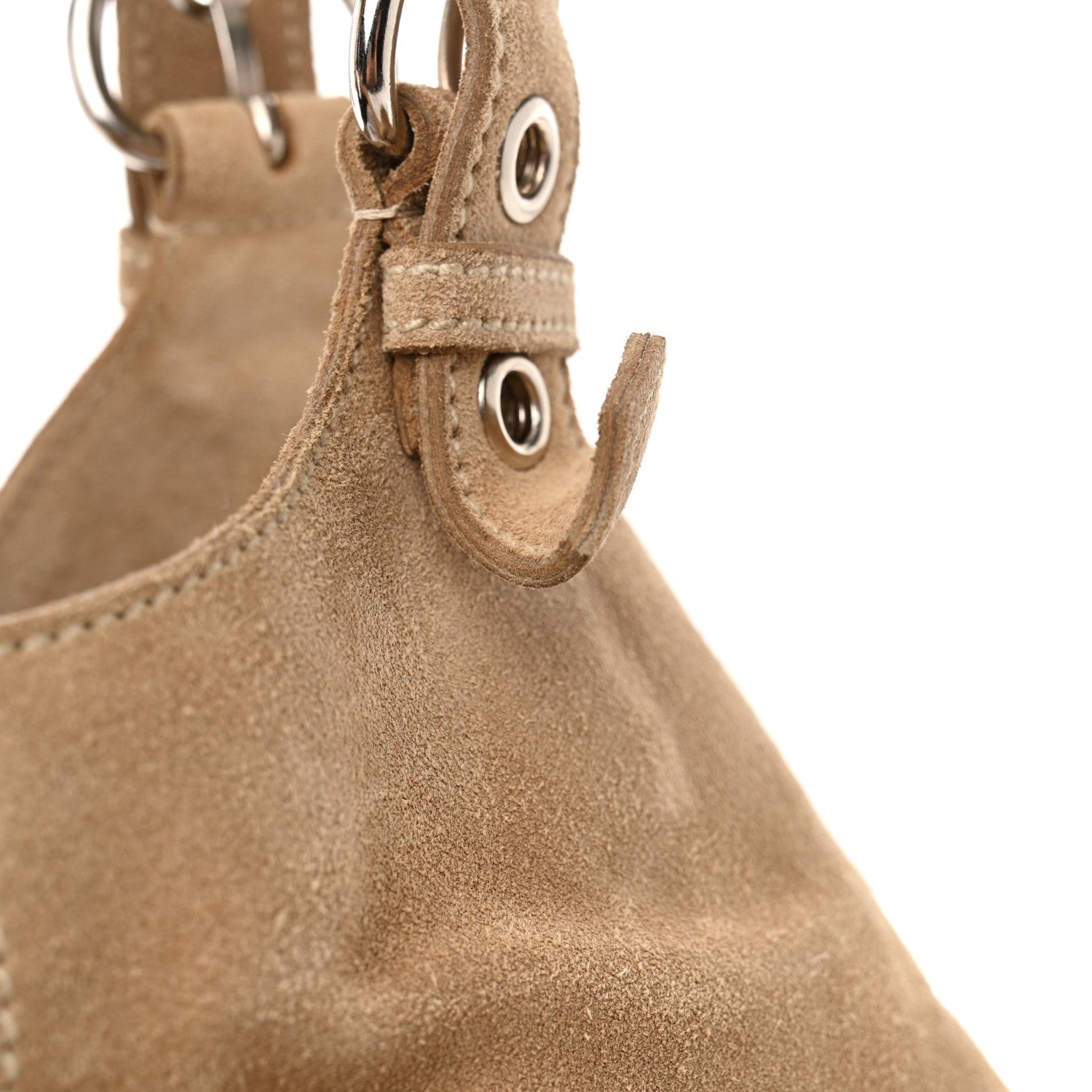 Prada Suede Scamosciato Shopping Tote Sabbia 10 of 10
