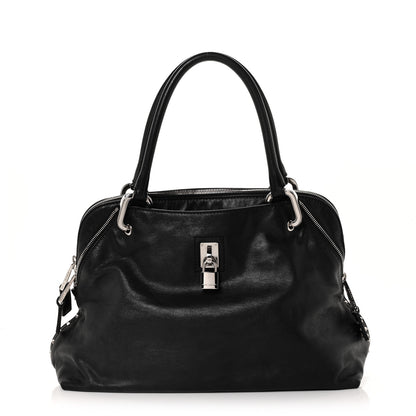 Marc Jacobs Lambskin Paradise Rio Satchel Black 1 of 7