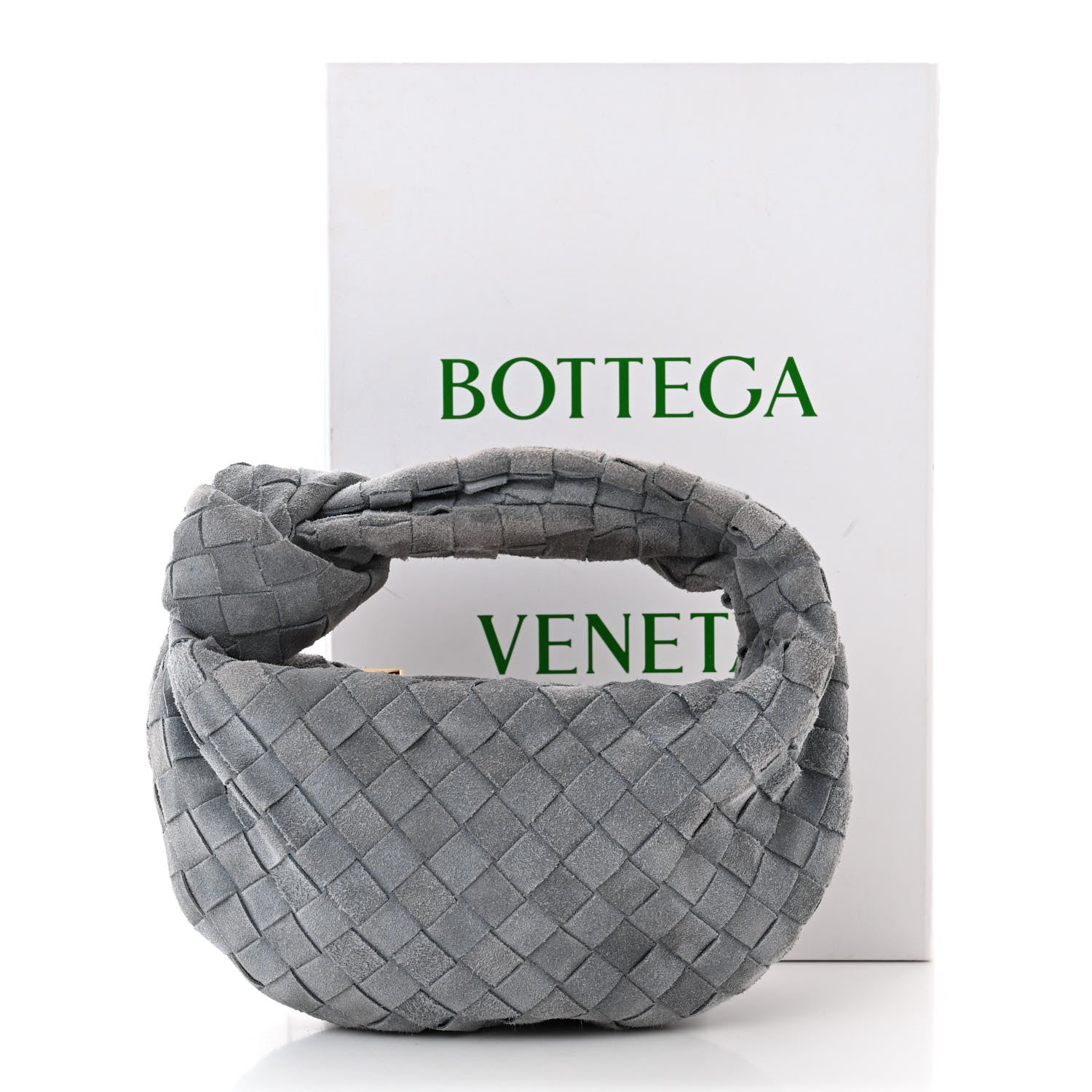 Bottega Veneta Suede Intrecciato Mini Jodie Thunder 11 of 11