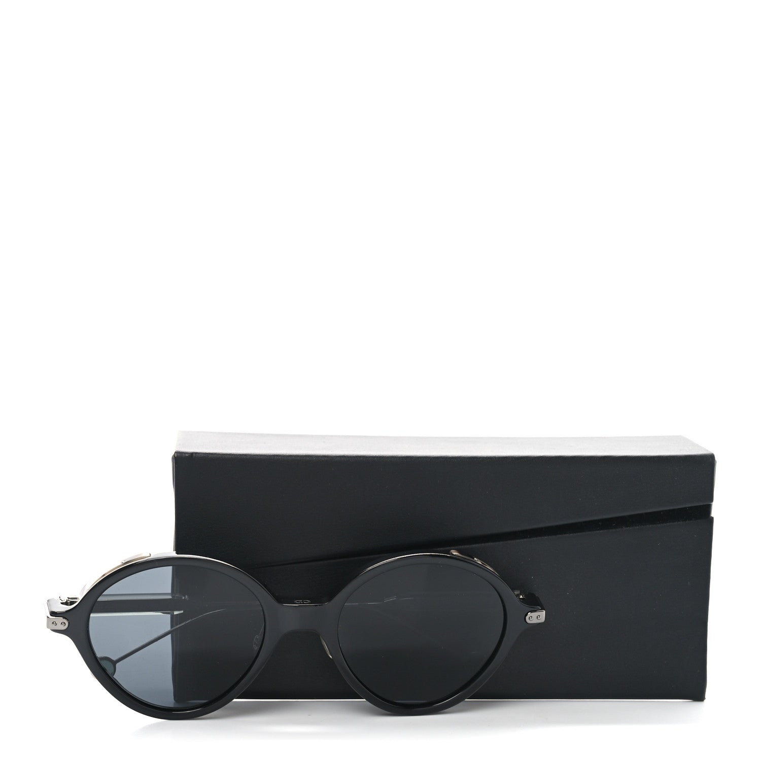 Christian Dior Acetate Umbrage Round Sunglasses Tortoise Black 7 of 7