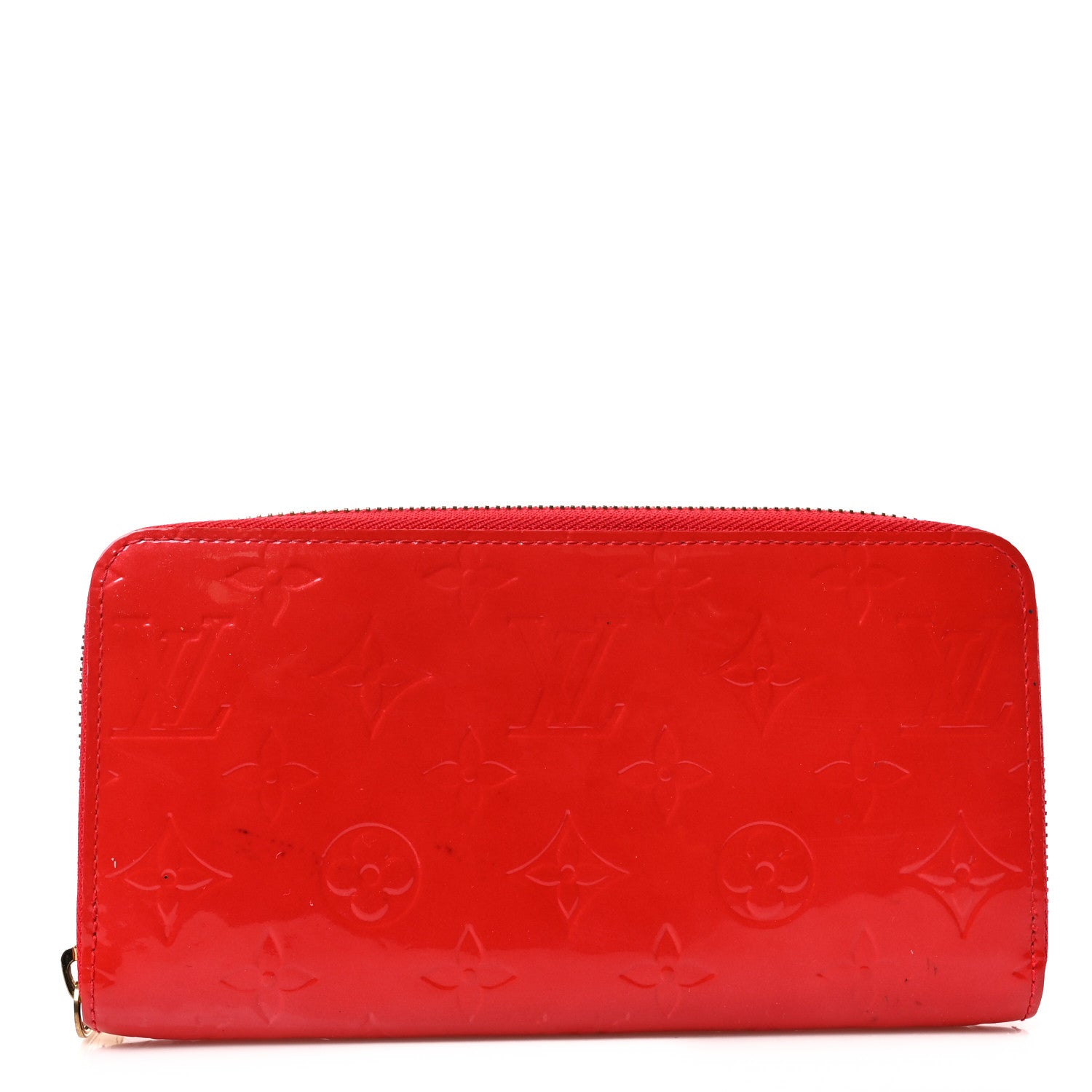 Louis Vuitton Vernis Zippy Wallet Rouge Grenadine 1 of 7