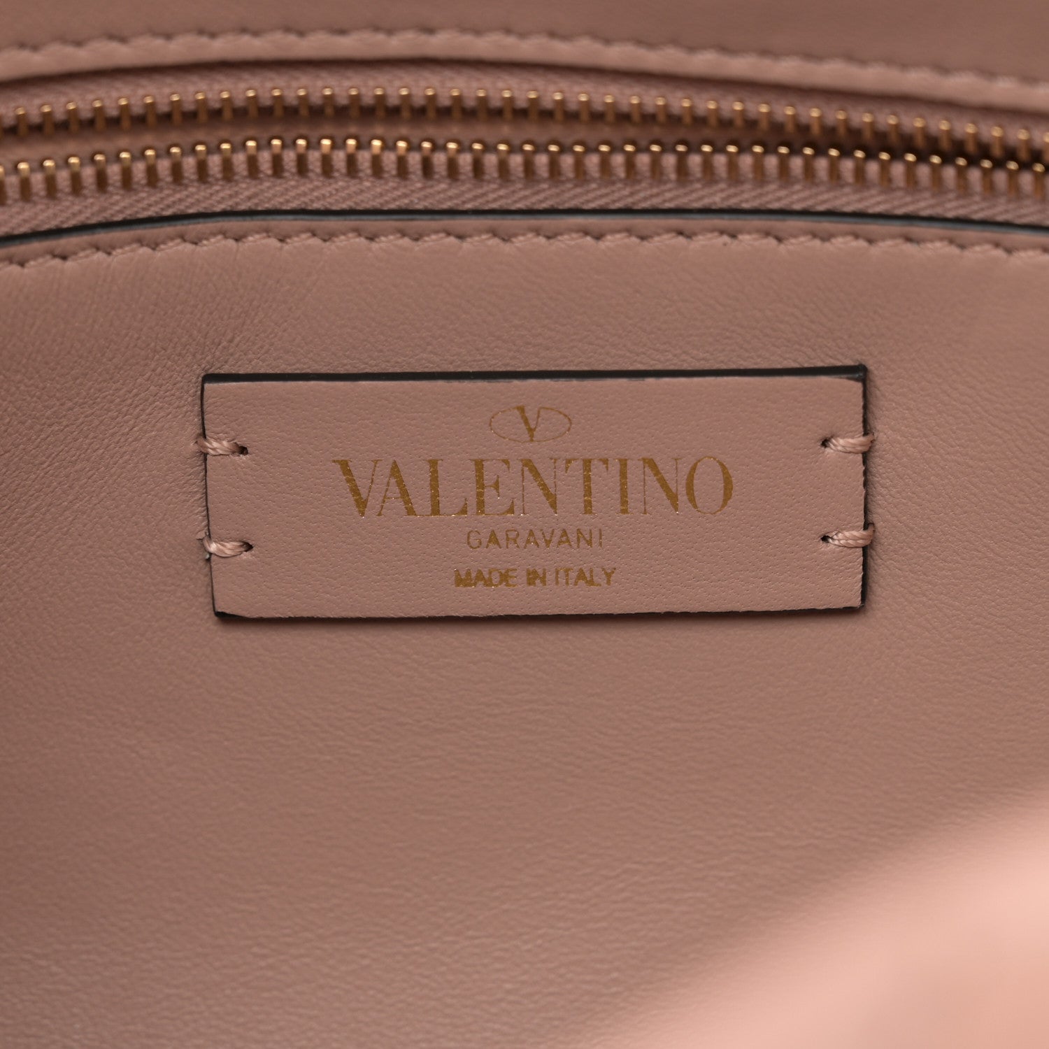 Valentino Garavani Nappa Medium Roman Stud Shoulder Bag Rose Cannelle 6 of 10
