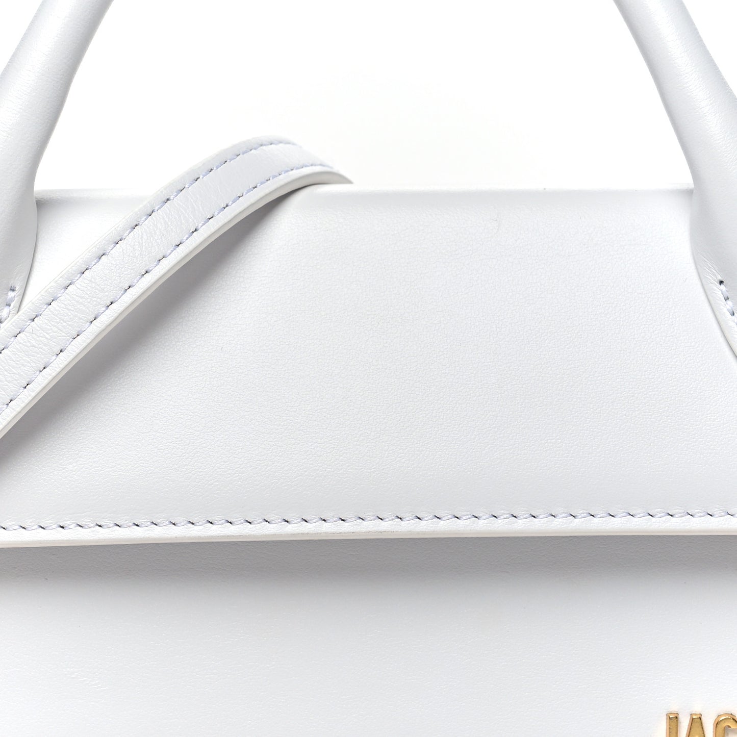 Smooth Calfskin Le Chiquito Long White