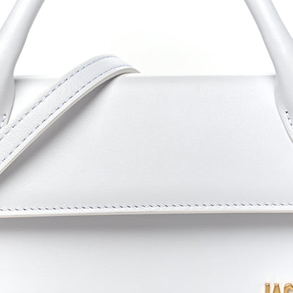 Jacquemus Smooth Calfskin Le Chiquito Long White 7 of 9