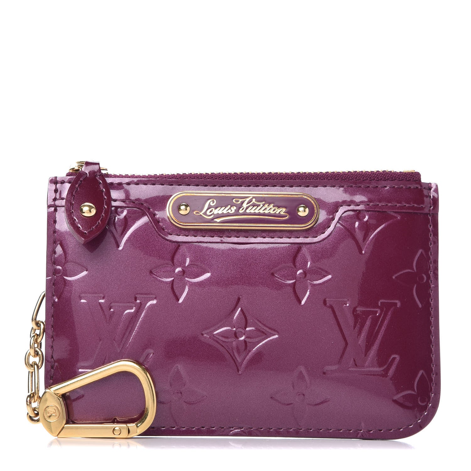 Louis Vuitton Vernis Key Pouch Amethyste 1 of 7