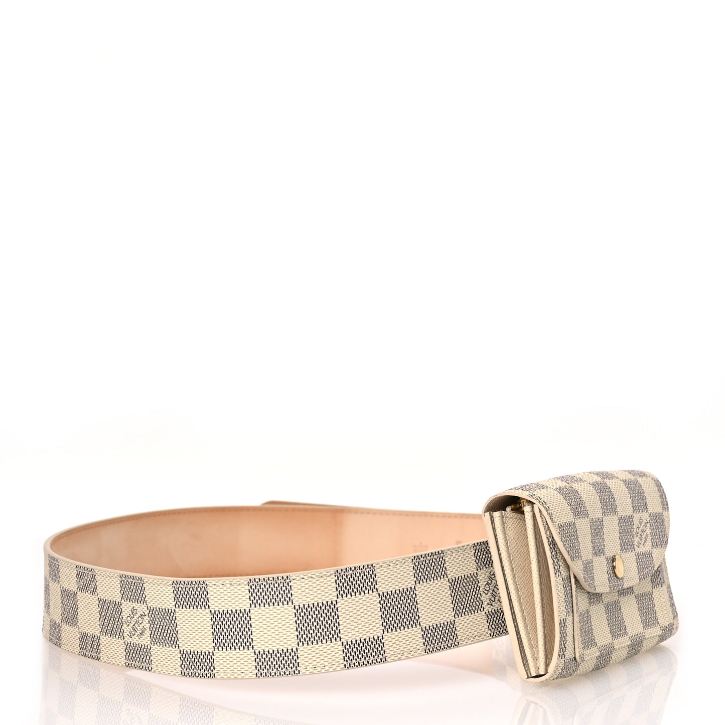 Damier Azur Pochette Solo Belt 90 36