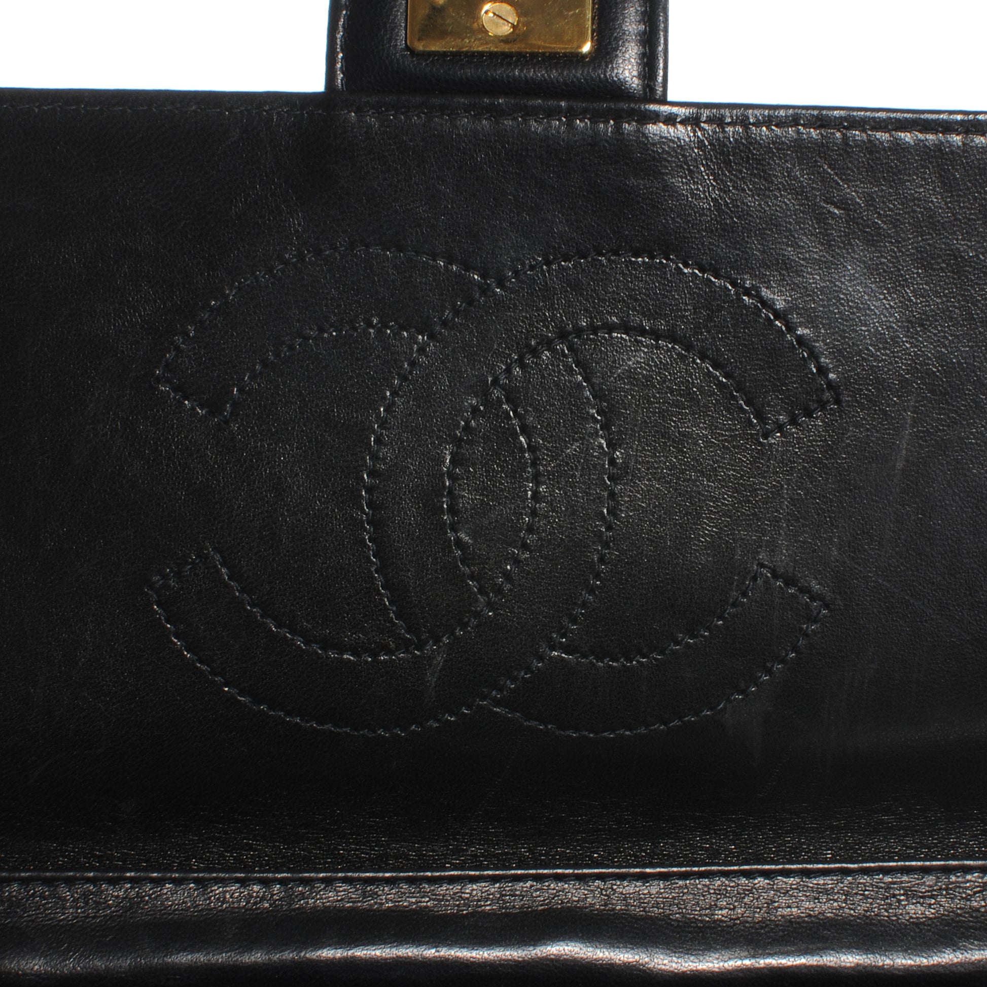 Chanel Lambskin Medium Single Flap Black 7 of 10