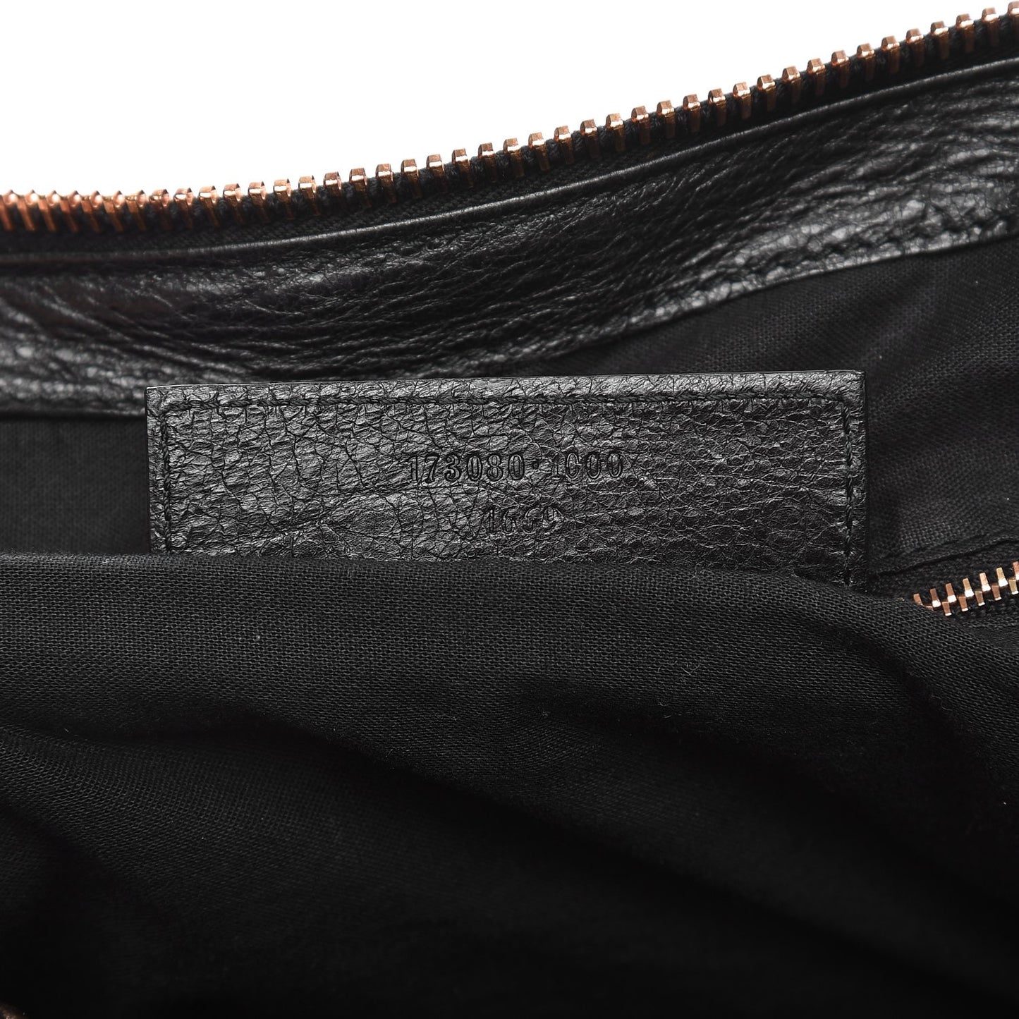 Agneau Giant 21 Rose Gold Hardware Work Black