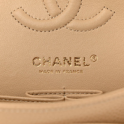 Chanel Caviar Quilted Small Double Flap Beige 6 of 11